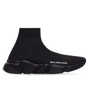 WOMEN'S SPEED RECYCLED KNIT SNEAKER IN BLACK